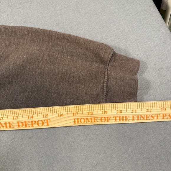 SWEATSHIRT HOODED Estes Park Colorado Rocky Unisex LARGE‎ Full Zip Grey Pocket - Picture 8 of 11